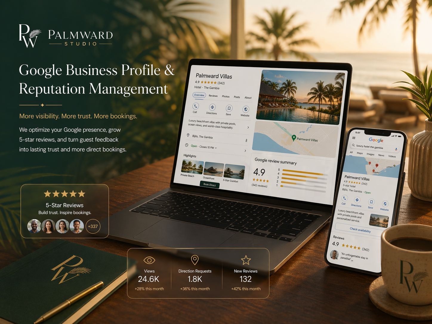 Palmward Studio visual